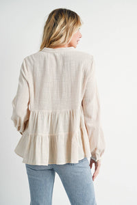 Tiered Rustic Blouse