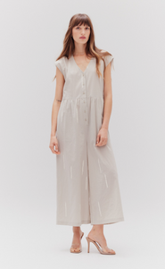 Matchstick Print Jumpsuit