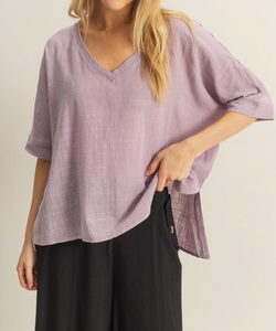 V-Neck Flowy Top