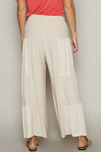Ribbed Knit Wide Pants
