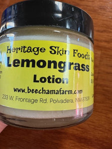 Organic Lemongrass Lotion