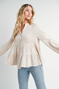 Tiered Rustic Blouse