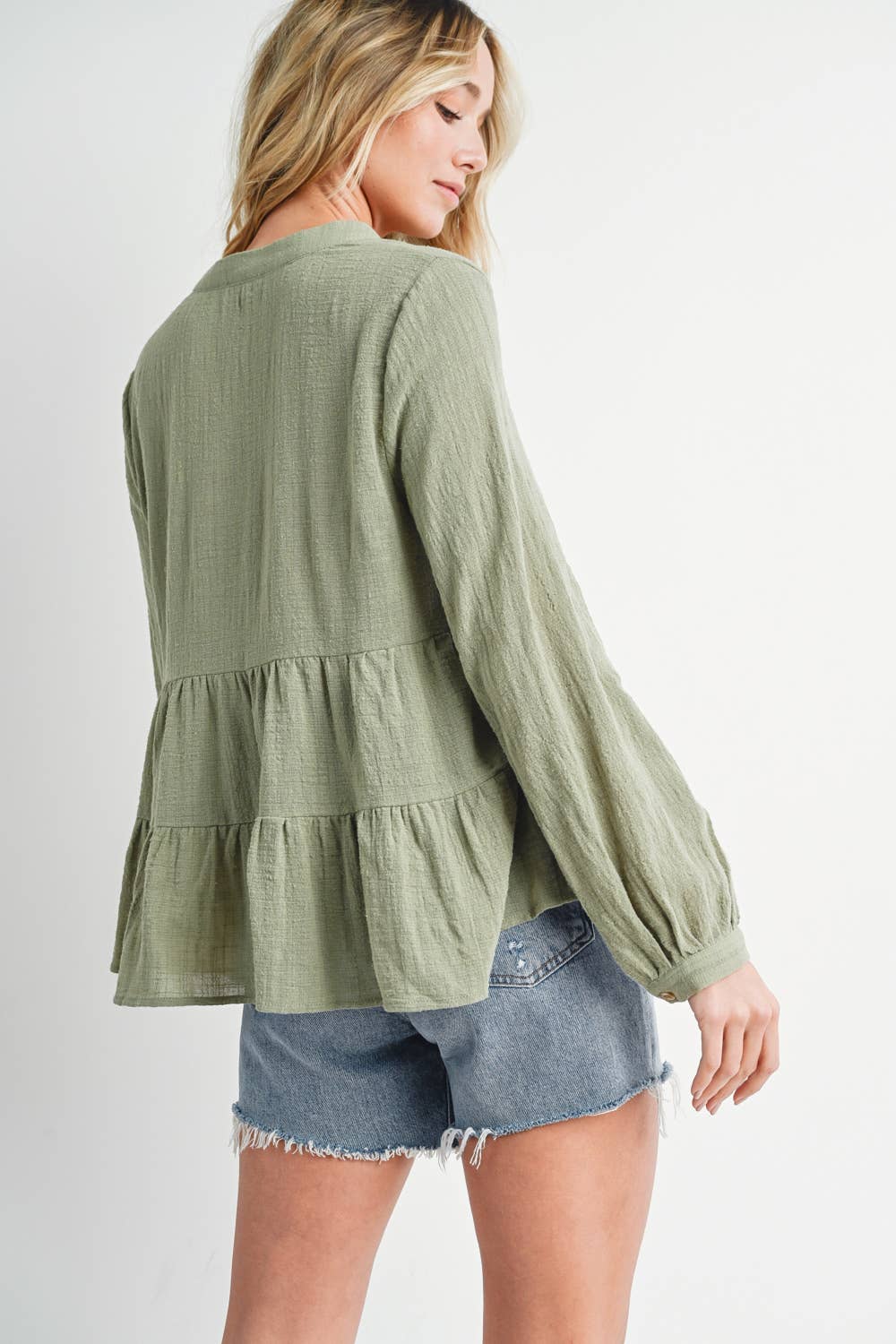 Tiered Rustic Blouse