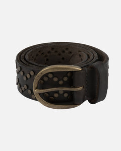 Buffalo Leather Studded Belt