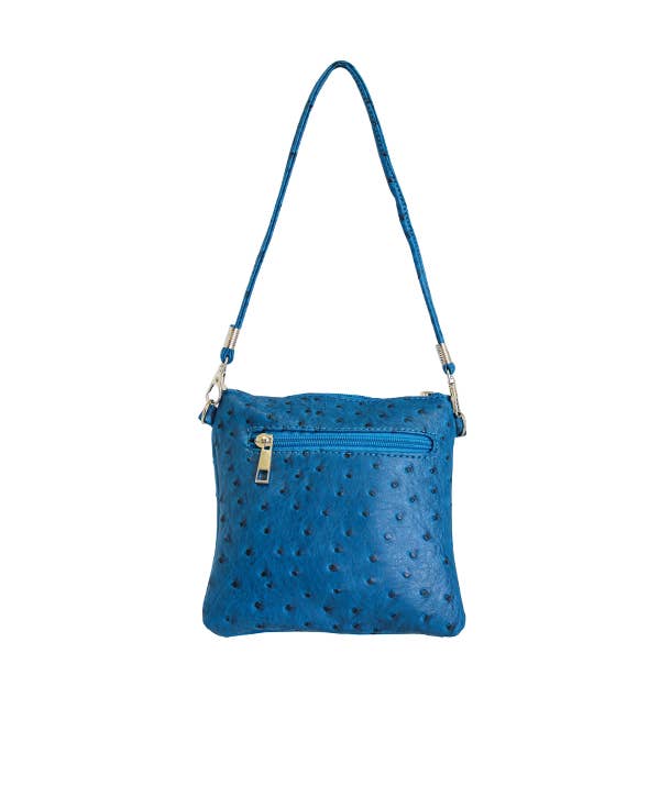 Ostrich Flower Cell Phone Crossbody