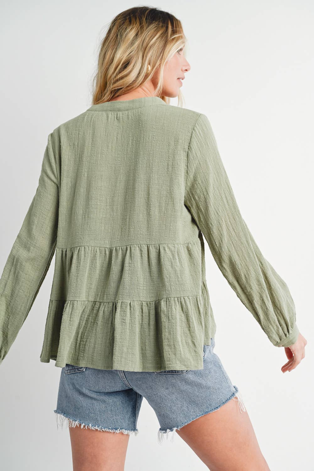 Tiered Rustic Blouse
