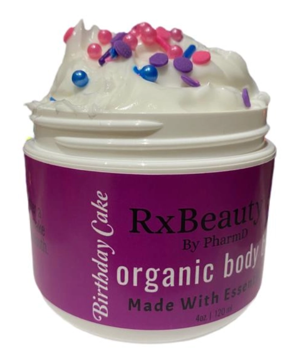 Organic Body Butter - Birthday Cake