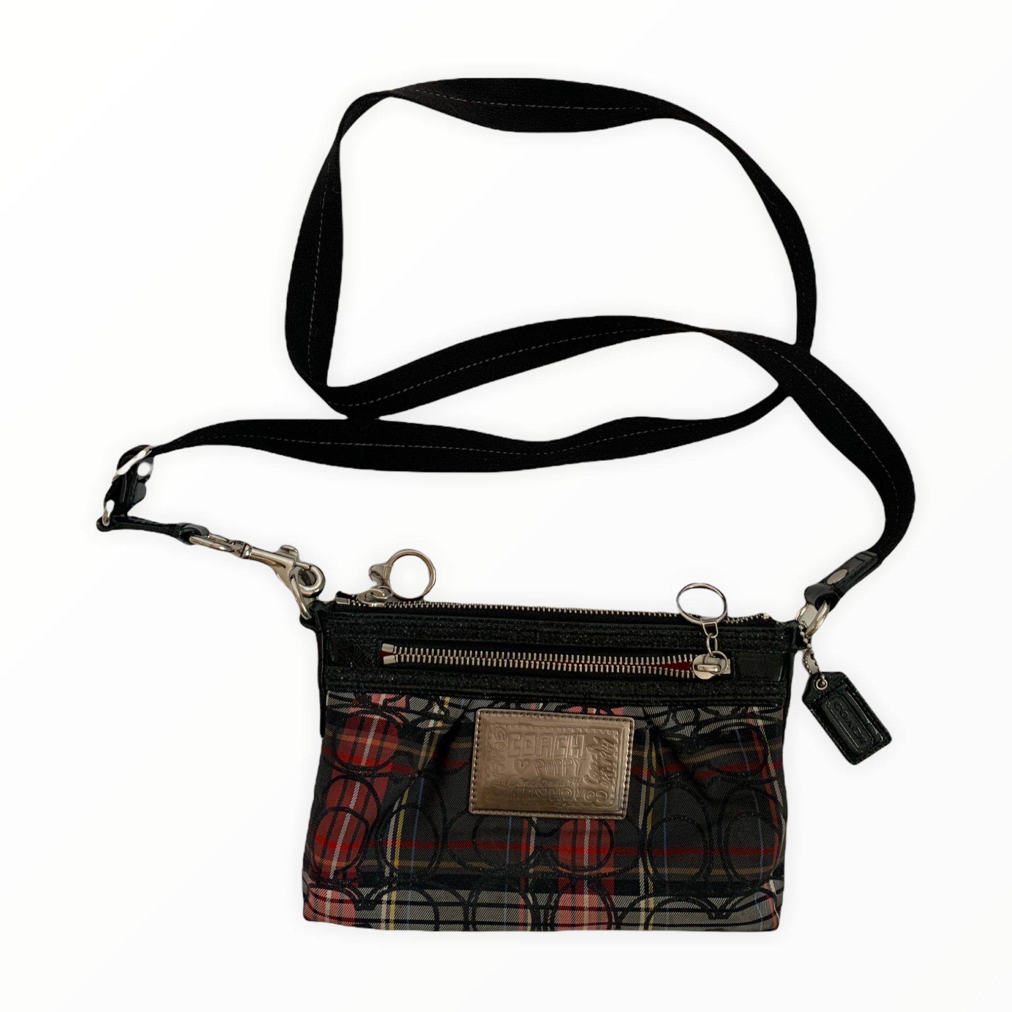 Patricia Nash Designs - Our cheerful red Tartan Plaid is back for the  holidays! In a variety of styles with gold foil accents and distressed  black patent trim, we hope our festive