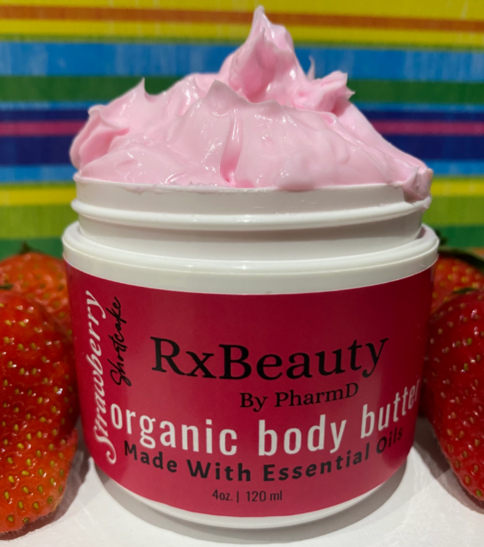 Organic Body Butter - Strawberry Shortcake